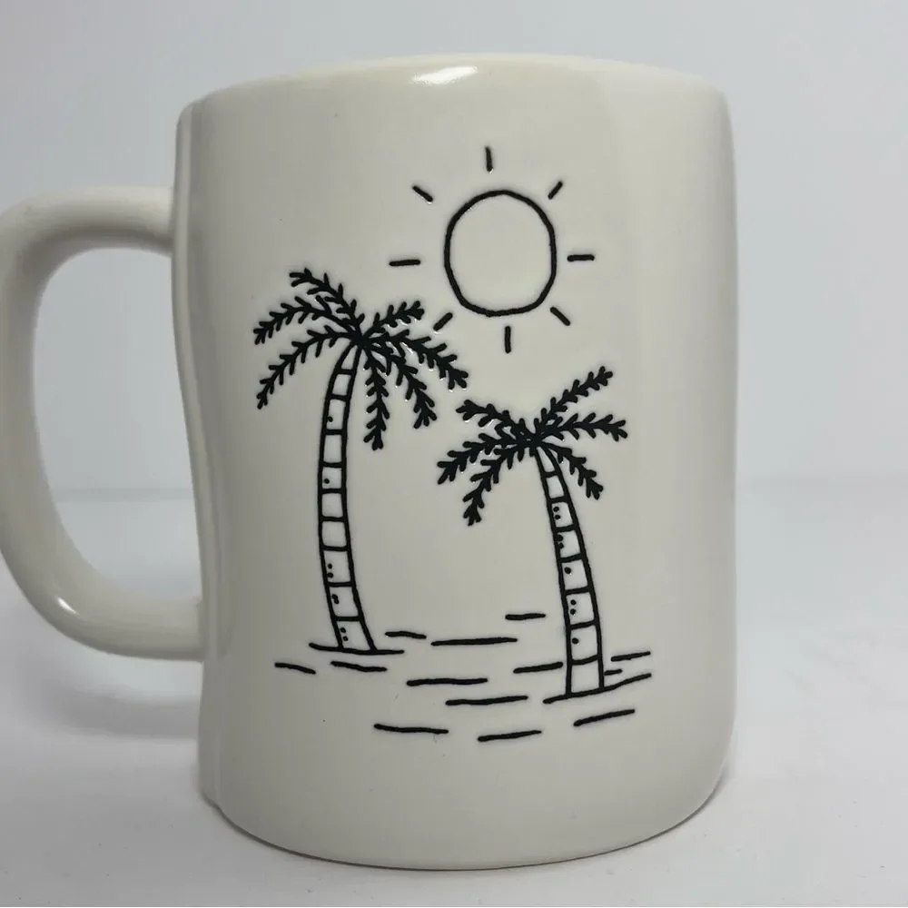 Rae Dunn - LA Mug - double sided mug - gift idea - birthday gift - souvenir mug.